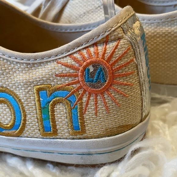 Women’s KITSON LA Boho Textile SNEAKERS Size 9 - Picture 9 of 16